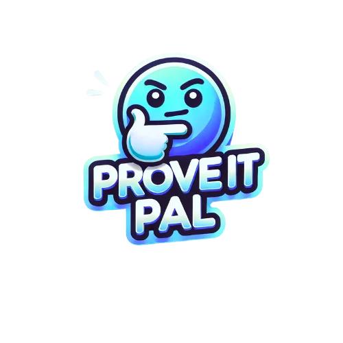 Original ProveitPal logo , iterated with ChatGPT thinking model in 2025