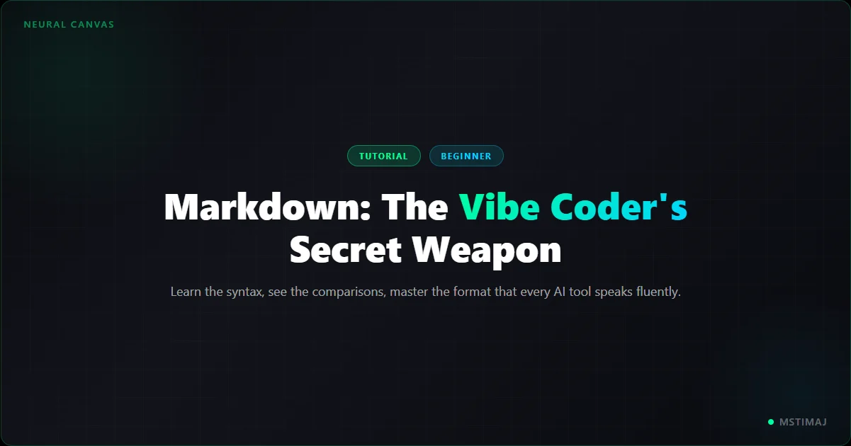 Featured image for the article: Markdown: The File Your AI Tools Speak