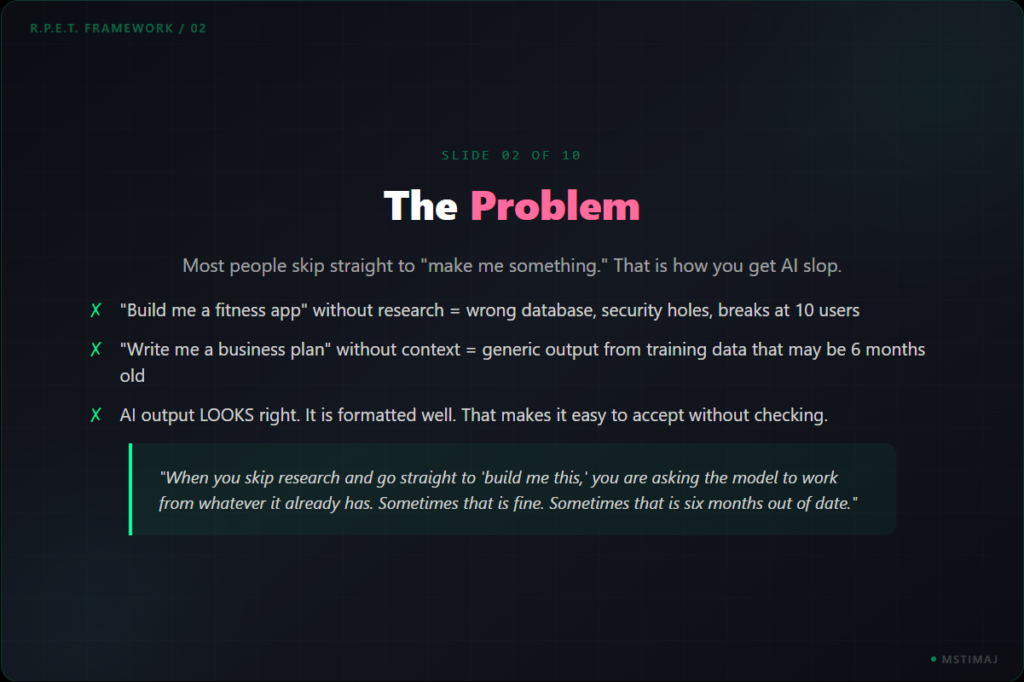 The Problem