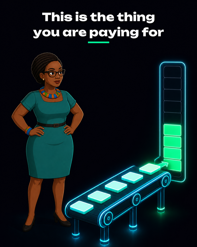 This is the thing you are paying for