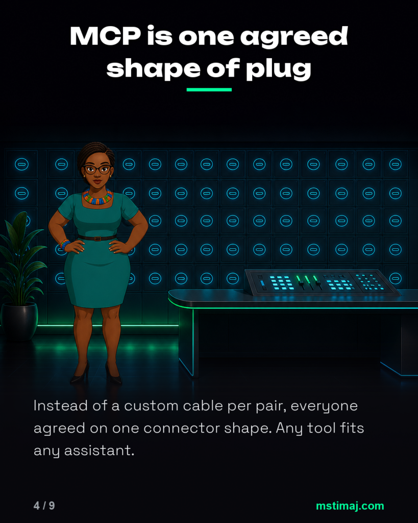 MCP is one agreed shape of plug