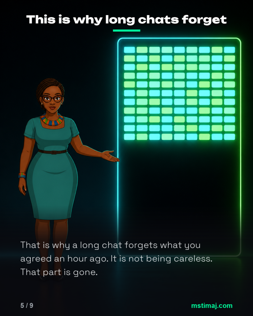 This is why long chats forget