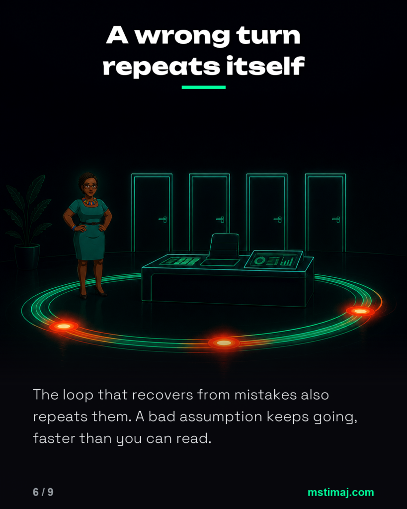A wrong turn repeats itself