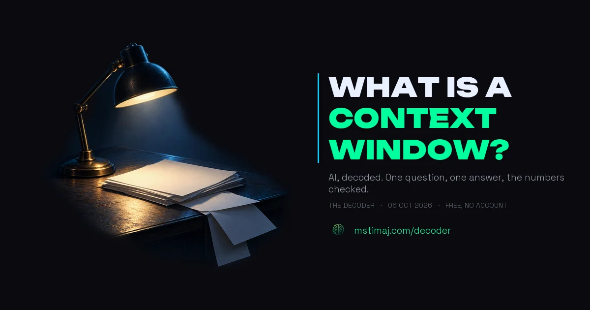 Featured image for the article: What is a context window?